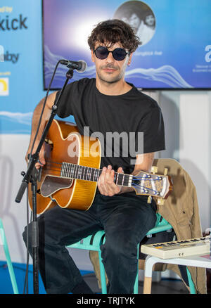 Cannes, France, 6 June 2019 Exclusive Showcase of BB Brunes, Presented by Songkick live at Midem 2019, Cannes © ifnm / Alamy Live News Stock Photo