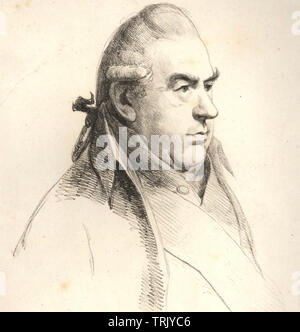 JOSEPH BANKS (1743-1820) English naturalist and botanist Stock Photo