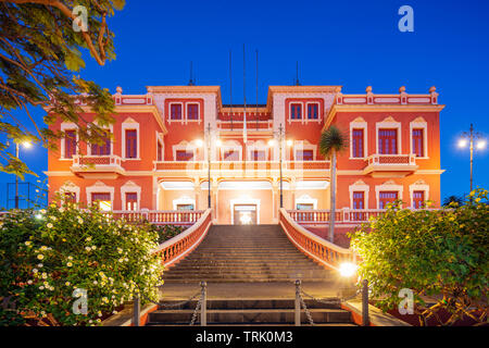 Europe, Spain, Canary Islands, Tenerife, La Orotava, Liceo de Taoro Stock Photo