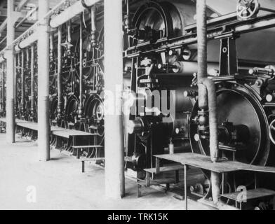 Paper Mill, Skotifos, Norway Stock Photo