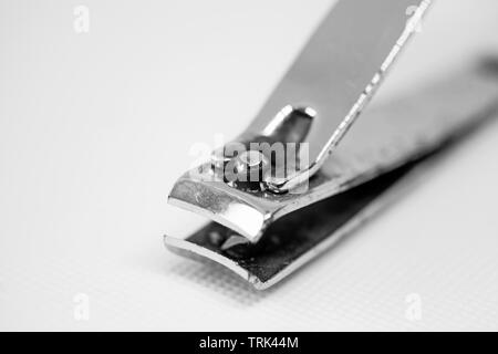close up of nail clippers Stock Photo
