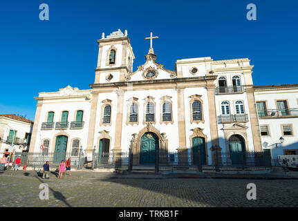 Colonial architecture in the Pelourinho, Salvador da Bahia, Brazil ...