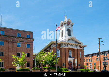 Adams County Courthouse, Baltimore Street, Gettysburg, Pennsylvania Stock Photo