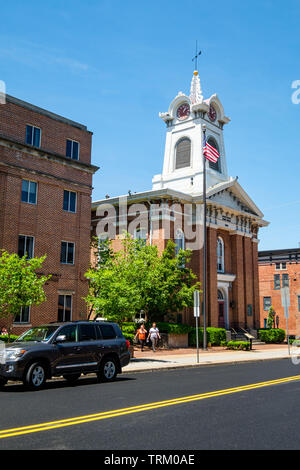 Adams County Courthouse, Baltimore Street, Gettysburg, Pennsylvania Stock Photo