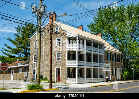 Fairfield Inn, 15 West Main Street, Fairfield, Pennsylvania Stock Photo