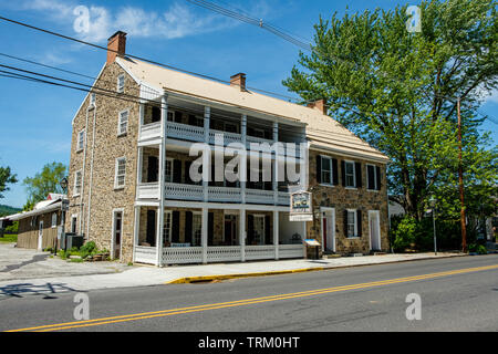 Fairfield Inn, 15 West Main Street, Fairfield, Pennsylvania Stock Photo
