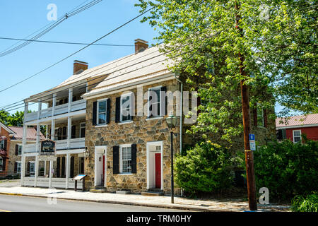 Fairfield Inn, 15 West Main Street, Fairfield, Pennsylvania Stock Photo