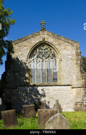 St Michaels and all angels church, Taddington village Derbyshire UK Stock Photo