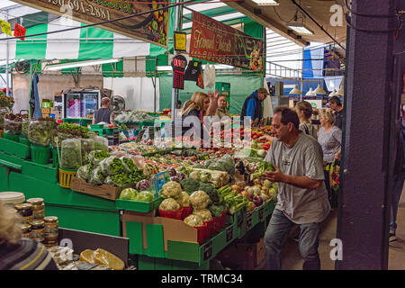 Atwater Market scenes Stock Photo