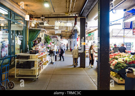 Atwater Market scenes Stock Photo