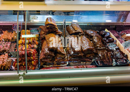 Atwater Market scenes Stock Photo