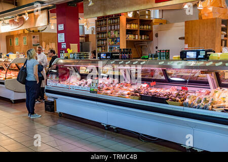 Atwater Market scenes Stock Photo