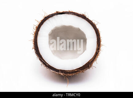 Coconut isolated on whit background Stock Photo