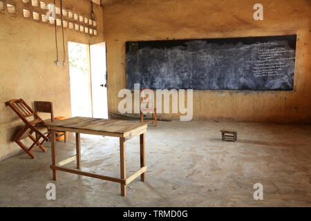 Salle de classe. Ecole primaire. Lomé. Togo. Afrique de l'Ouest. Stock Photo