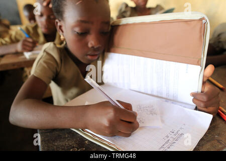 Mathématiques. Lomé. Togo. Afrique de l'Ouest. Stock Photo