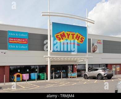 Smyths Toys Superstores Store Front Fascia, Doncaster, South Yorkshire, UK Stock Photo