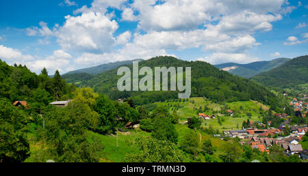 Landscape around Ottenhoefen in the Black Forest in germany Stock Photo
