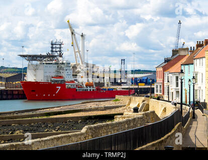 Advanced Diving Support Vessel "SEVEN FALCON" Vessel IMO:9455167, Built ...