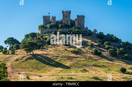 Almodovar del Rio Castle, in the province of Cordoba, Andalusia, Spain. Stock Photo