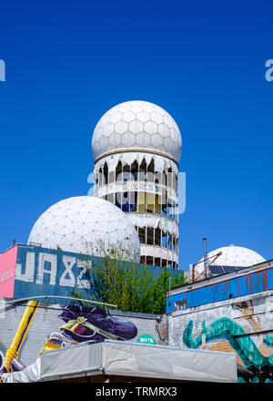 Listening Station, Field Station Berlin at Teufelsberg, Germany Stock ...