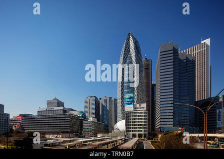 Asia, Japan, Tokyo, Shinjuku, Mode Gakuen Cocoon tower, Fashion college building Stock Photo