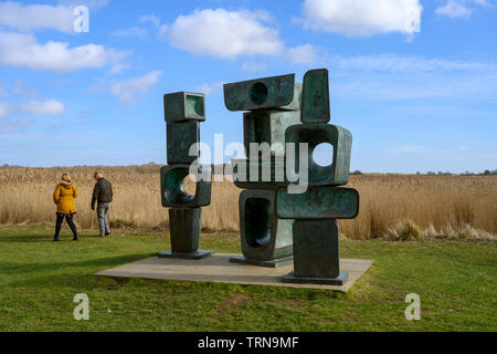 The Family of Man sculpture Stock Photo