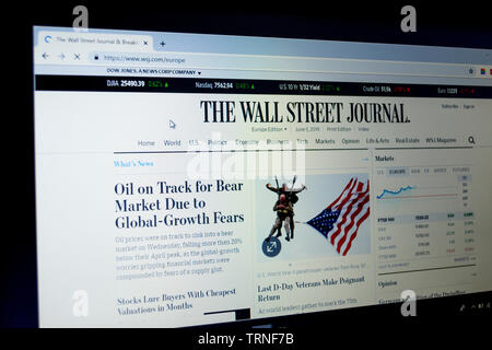 The Wall Street Journal Stock Photo
