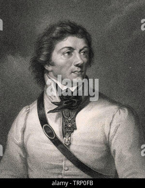 TADEUSZ KOŚCIUSZKO (1746-1817) Polish-Lithuanian military engineer Stock Photo