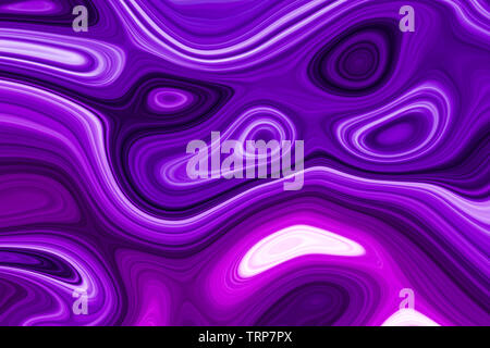 Retrowave, vaporwave neon aesthetics. Flowing abstract holographic background in retro trendy colorful texture in pastel. Neon color design with polar Stock Photo