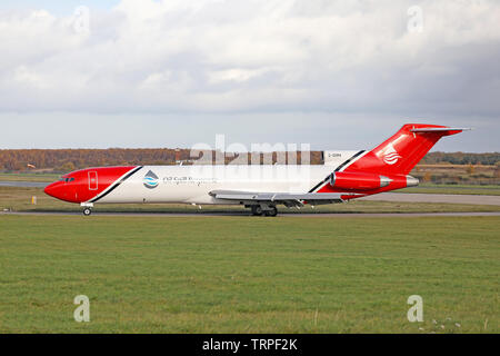 Oil Spill Response Boeing 727 Stock Photo