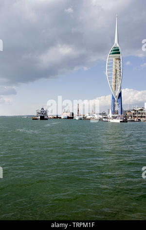 The Emirates Spinnaker Tower Portsmouth Stock Photo