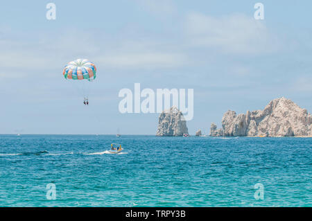 People having fun on vacations in Cabo San Lucas. MEXICO Stock Photo