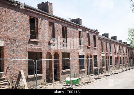 The Welsh Streets,Welsh Streets,Dingle,Toxteth,Liverpool 8,terrace,terraced,housing,redevelopment,Liverpool,Merseyside,Northern,city,England,UK,GB, Stock Photo