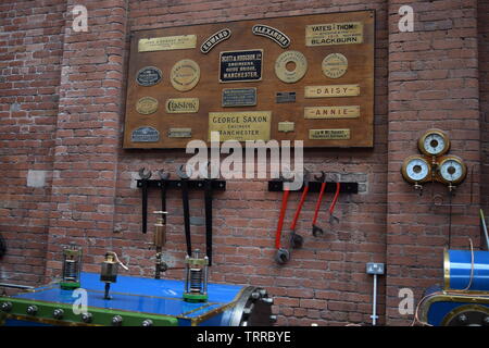 Bolton Steam Museum, Lancashire, UK Stock Photo