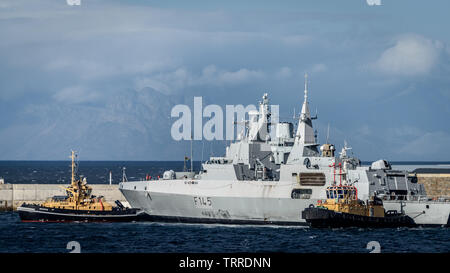 SAS Amatola Valour Class Frigate of The South African Navy in Cape Town ...