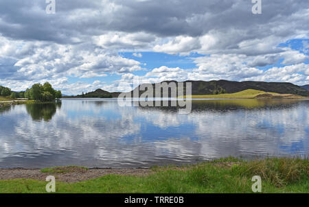 Loch Tarff - From the Roadside, Inverness to Fort Augustus (B862) Stock Photo