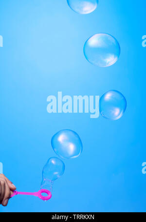 The depiction of air bubbles Stock Photo