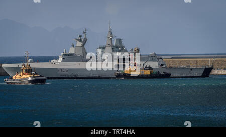 SAS Amatola Valour Class Frigate of The South African Navy in Cape Town ...