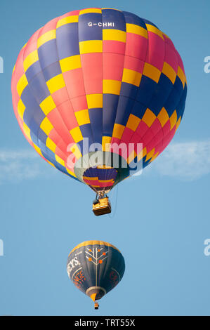 Wisborough Green Balloon Festival in September 2018 Stock Photo