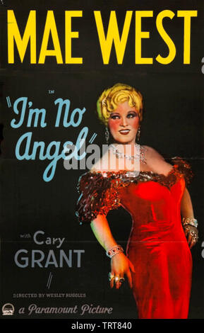 I'M NO ANGEL 1933 Paramount Pictures film with Mae West Stock Photo