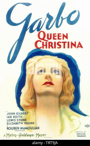 QUEEN CHRISTINA 1933 MGM film with Greta Garbo Stock Photo