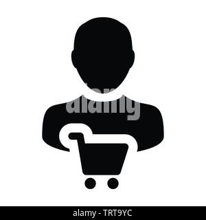 ecommerce icon black vector illustration Stock Vector Image & Art - Alamy