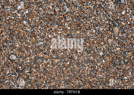Small pebbles on a beach Stock Photo