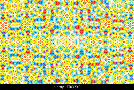 Bright background with abstract colorful pattern Stock Photo