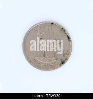 United Arab Emirates 25 Fils Coin Stock Photo