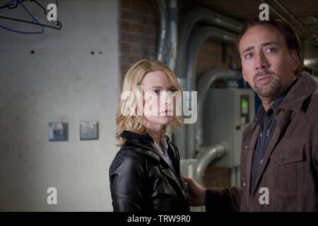 JANUARY JONES and NICOLAS CAGE in SEEKING JUSTICE (2011). Copyright: Editorial use only. No merchandising or book covers. This is a publicly distributed handout. Access rights only, no license of copyright provided. Only to be reproduced in conjunction with promotion of this film. Credit: ENDGAME ENTERTAINMENT / Album Stock Photo