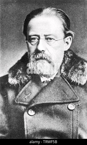 BEDRICH SMETANA (1824-1884) Czech composer about 1883 Stock Photo