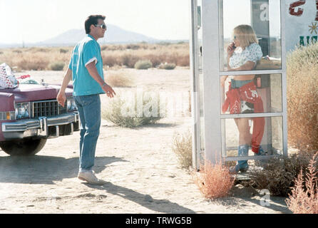 PATRICIA ARQUETTE and CHRISTIAN SLATER in TRUE ROMANCE (1993). Copyright: Editorial use only. No merchandising or book covers. This is a publicly distributed handout. Access rights only, no license of copyright provided. Only to be reproduced in conjunction with promotion of this film. Credit: MORGAN CREEK/DAVIS FILMS / Album Stock Photo