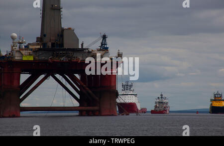 Climate Emergency Protest Cromarty Firth Scotland 2019 Stock Photo
