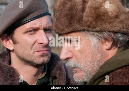 RADE SERBEDZIJA and GORAN KOSTIC in IN THE LAND OF BLOOD AND HONEY (2011). Copyright: Editorial use only. No merchandising or book covers. This is a publicly distributed handout. Access rights only, no license of copyright provided. Only to be reproduced in conjunction with promotion of this film. Credit: GK FILMS / Album Stock Photo